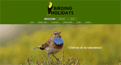 Desktop Screenshot of birding-holidays.com