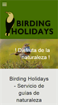 Mobile Screenshot of birding-holidays.com